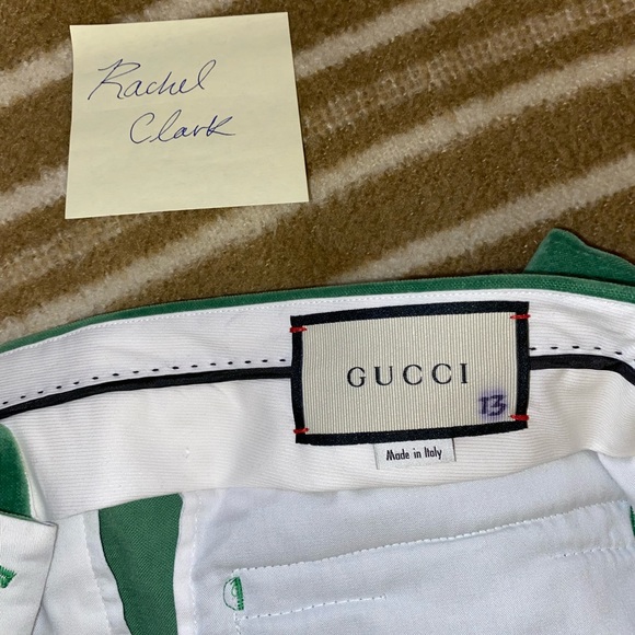 Gucci Pre-Fall 2019 Velvet Trousers size 52 IT (42 US) - Picture 3 of 7